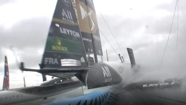 O terrível acidente.