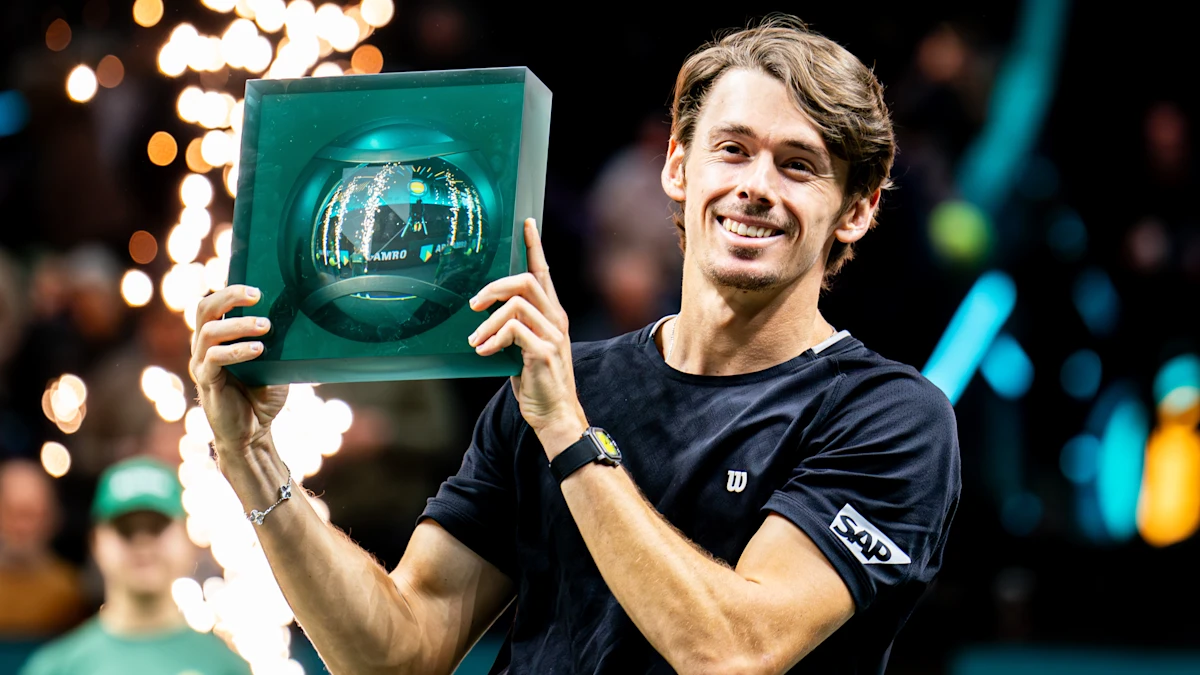 Alex de Minaur vence o título do ATP Rotterdam Open, reação à derrota na Copa Davis Equador