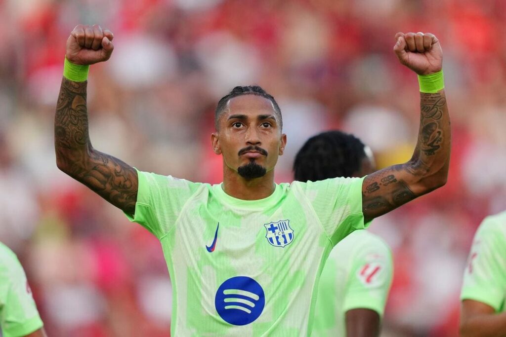 Raphinha do Barcelona