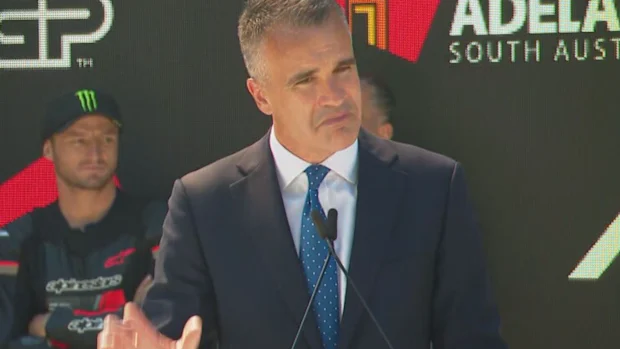 Primeiro-ministro da Austrália do Sul, Peter Malinauskas.