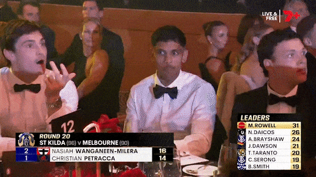 Laçador da Medalha Brownlow.