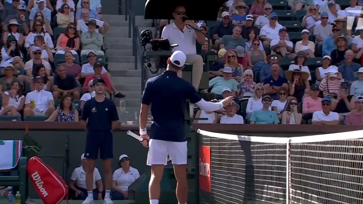 Notícias do tênis 2026 | Novak Djokovic solicita revisão de vídeo por impedimento, derrotado em partida de duplas masculinas com companheiro de equipe Stefanos Tsitsipas, resultados de Indian Wells