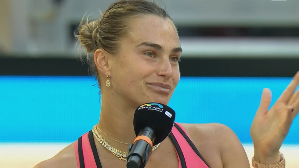 Final do Miami Open 2026 | Aryna Sabalenka pede desculpas ao fã por comportamento rude e derrota Coco Gauff
