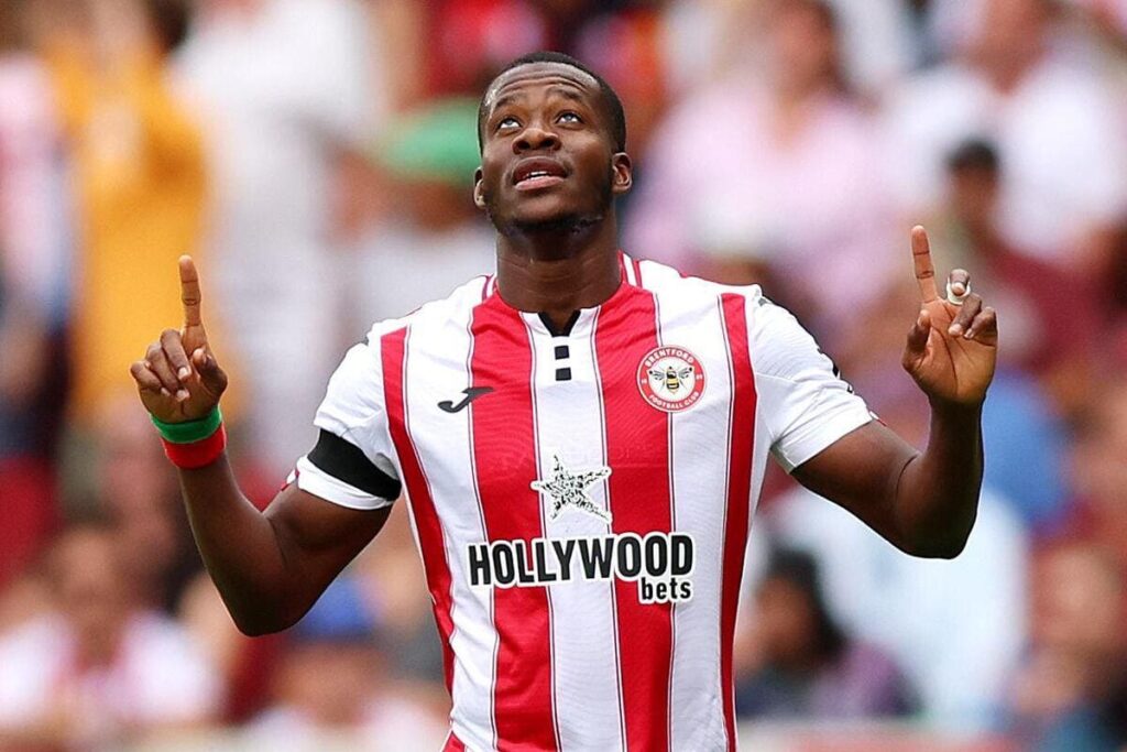 O atacante do Brentford, Dango Ouattara