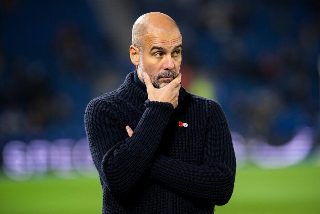 Pep Guardiola, técnico do Manchester City Football Club