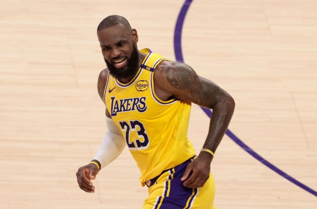 LeBron James do Lakers