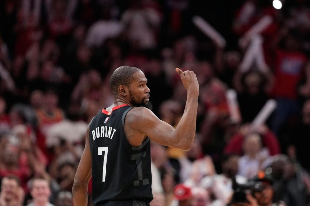 Kevin Durant, do Houston Rockets, participará de seu 16º jogo All-Star da NBA
