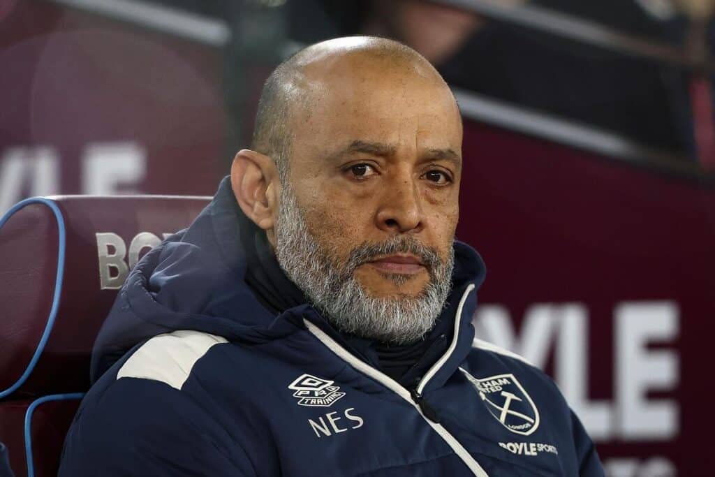 Nuno Espírito Santo, técnico do West Ham