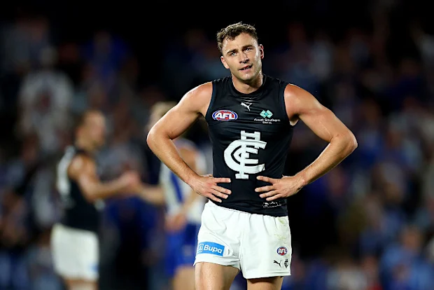 Will Hayward reage após derrota de Carlton.