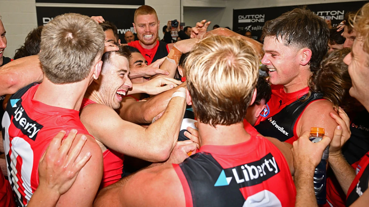 Destaques do Essendon Bombers x Melbourne Demons, reação, seca interrompida após 17 derrotas