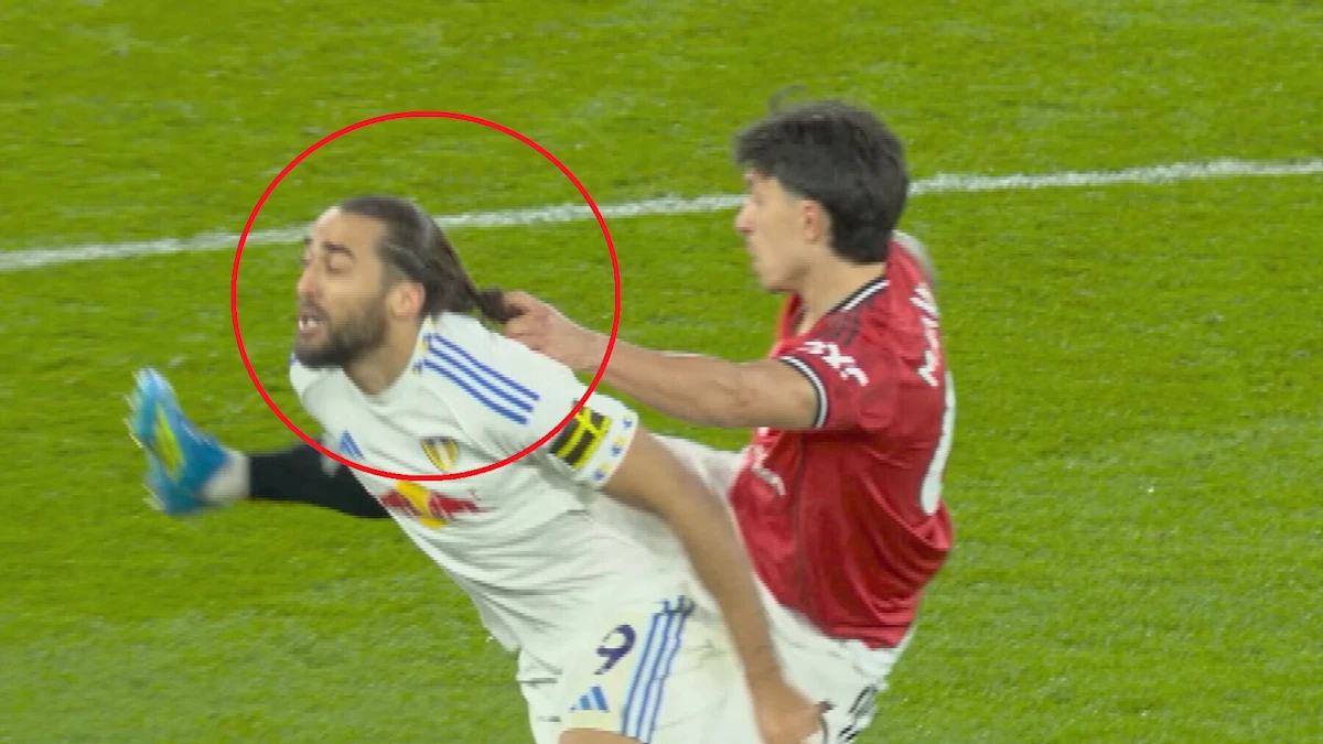O Manchester United perde para o Leeds depois que Lisandro Martinez foi expulso por puxar o cabelo; Resultados da Premier League, vídeo