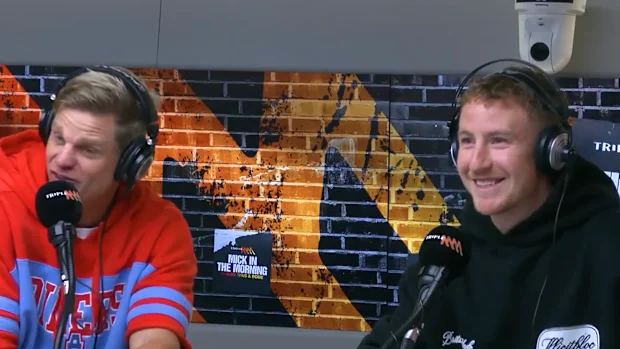 Beau McCreery responde aos relatórios de Tassie ao lado de Nick Riewoldt.