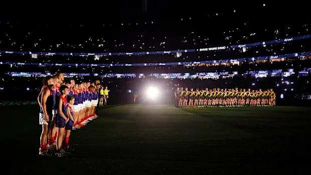 Os Demônios e Tigres fazem uma pausa para a observância do Anzac.