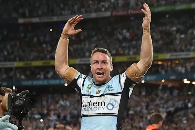 XXXX durante a partida da Grande Final da NRL 2016 entre o Cronulla Sharks e o Melbourne Storm no ANZ Stadium em 2 de outubro de 2016 em Sydney, Austrália.