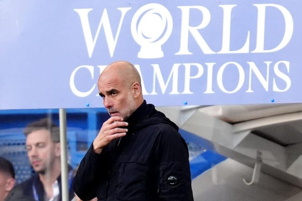 Pep Guardiola, técnico do Manchester City