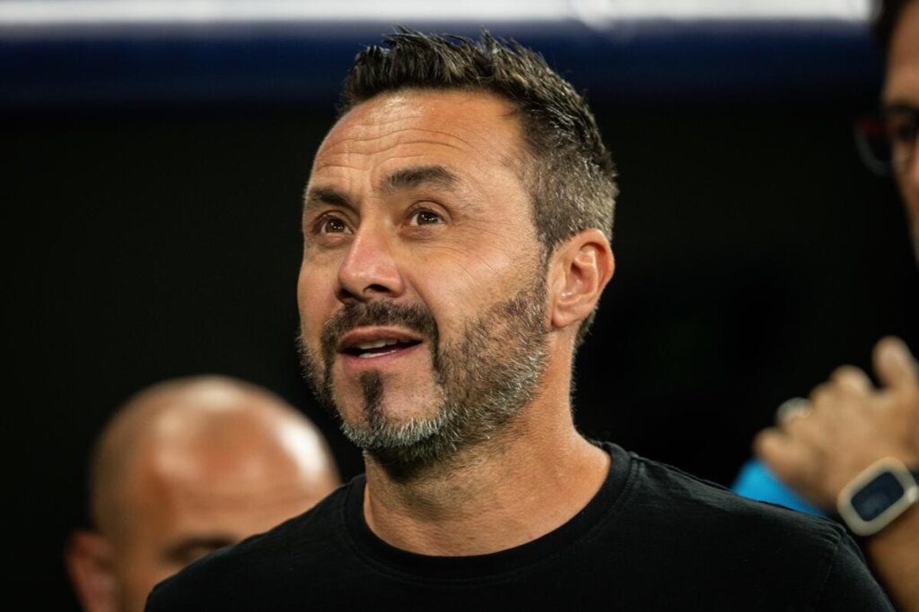 Roberto De Zerbi, técnico do Tottenham