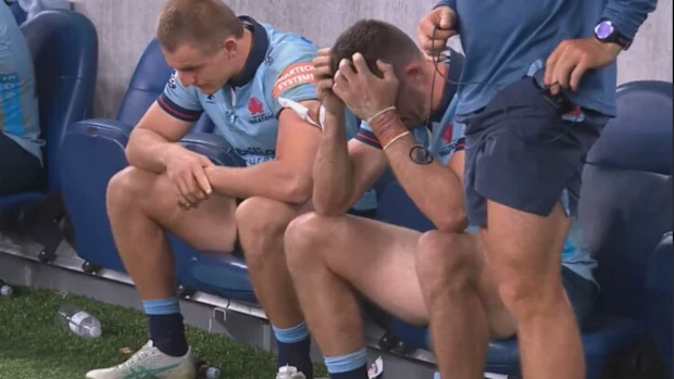 Joey Walton e Jake Gordon após a derrota para a Força.