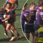 Notícias NRL 2026: A prostituta Harry Grant começa a lutar contra Wests Tigers, vídeo com antebraço levantado