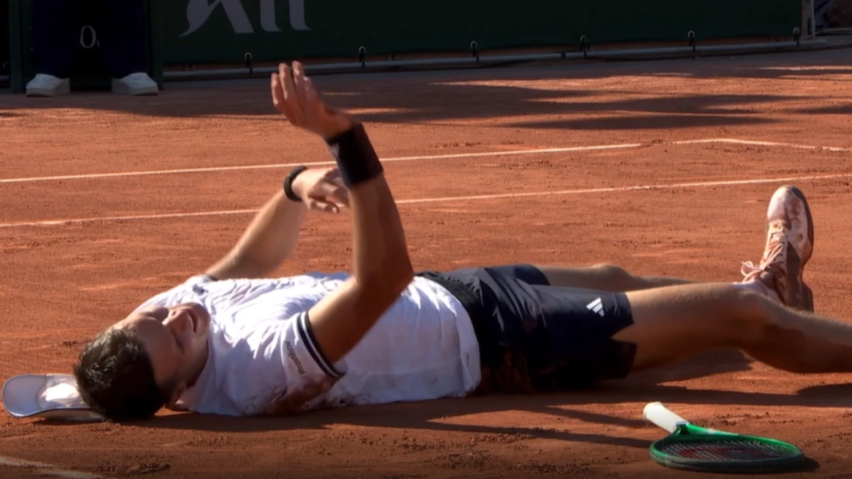 Aberto da França 2026: vídeo de lesão de Jakub Mensik; Notícias de Alex de Minaur; Estrela tcheca desmaia no calor