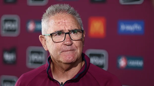 O técnico do Brisbane, Chris Fagan.