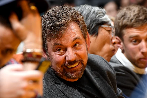 Proprietário do Knicks, James Dolan.
