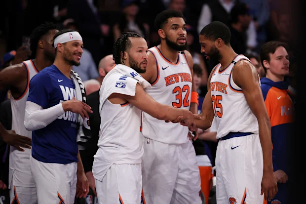 Jalen Brunson abriu o caminho para os Knicks.