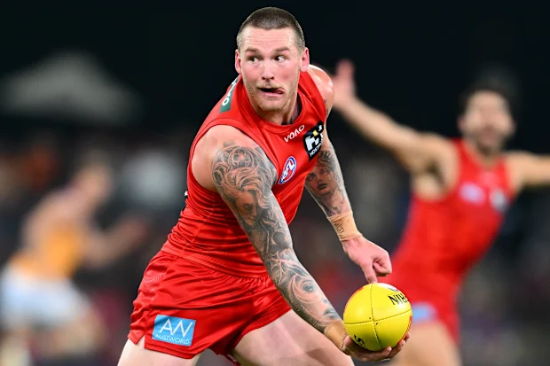 A estrela da Gold Coast, Bailey Humphrey, em ação.