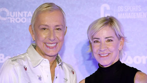 Martina Navratilova e Chris Evert
