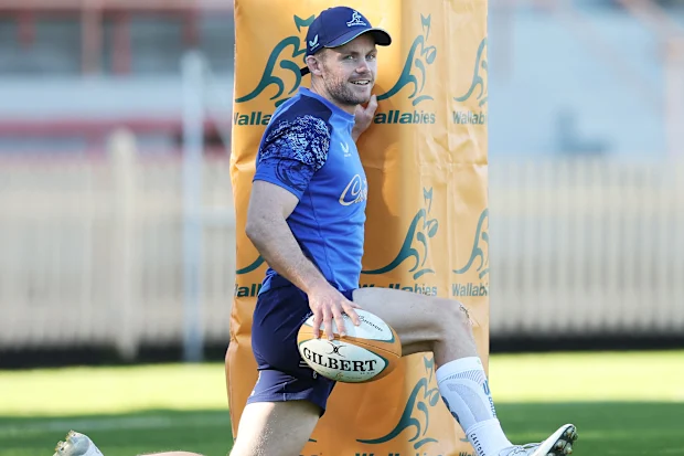 O meio-campista dos Wallabies, Ryan Lonergan, teve uma ótima temporada de Super Rugby.