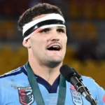 Estado de origem, terceiro jogo de 2026: Nathan Cleary ganha a medalha Wally Lewis, melhor jogador em campo, na vitória do NSW Blues sobre o Queensland Maroons na decisão do Suncorp Stadium