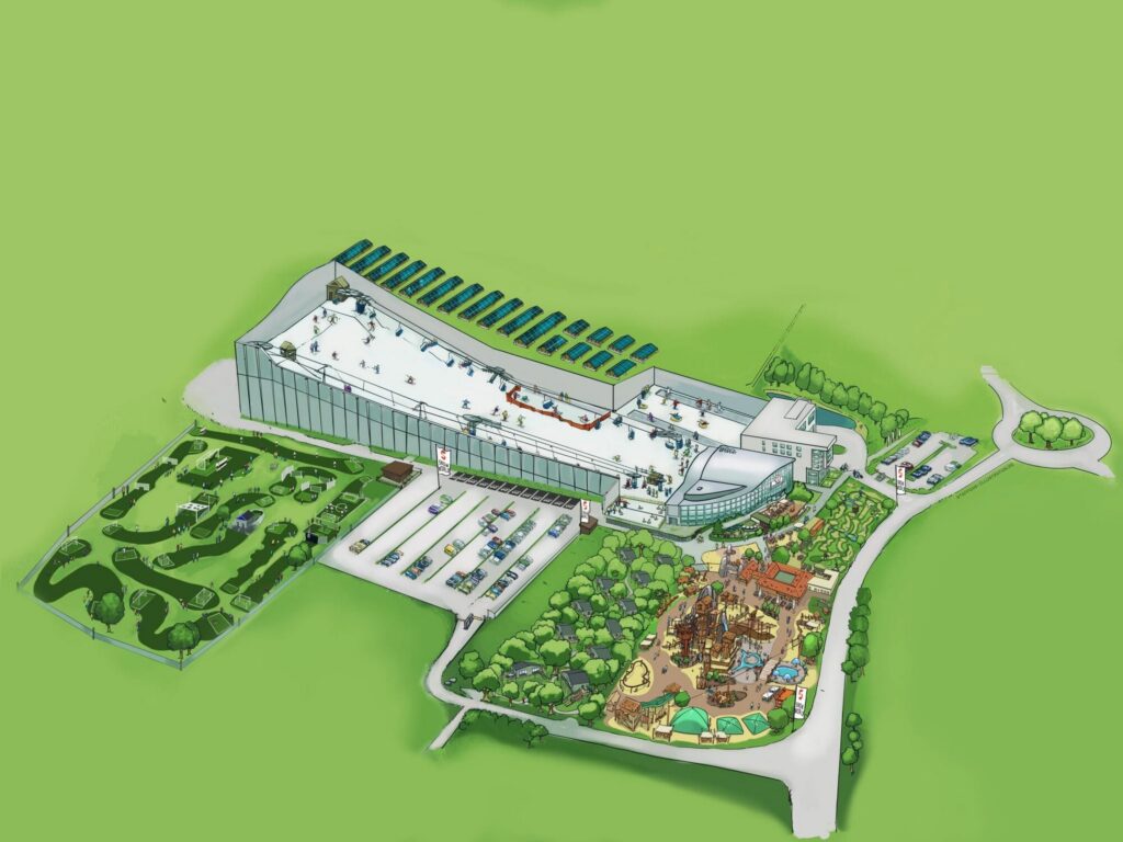 Indoor Snow Center adiciona atrações ao ar livre
