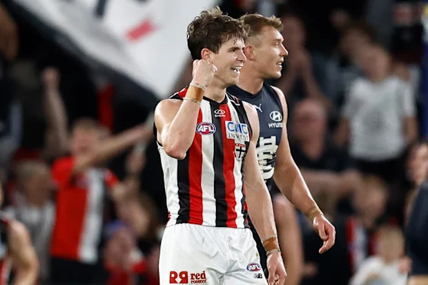 Paddy Dow, do Saints, disputou apenas três jogos seniores em 2024.