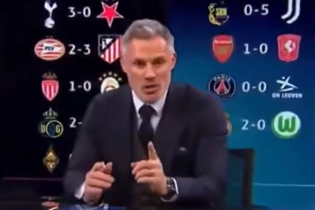 Jamie Carragher 'pede desculpas' a Mo Salah.