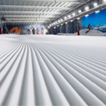 Sophie, duquesa de Edimburgo, esquia dentro de casa no Snow Center