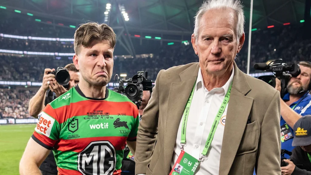 Notícias NRL 2026: Jai Arrow homenageado antes do jogo South Sydney Rabbitohs x Sydney Roosters | 100ª partida de Rabbitohs de Arrow | Vídeo