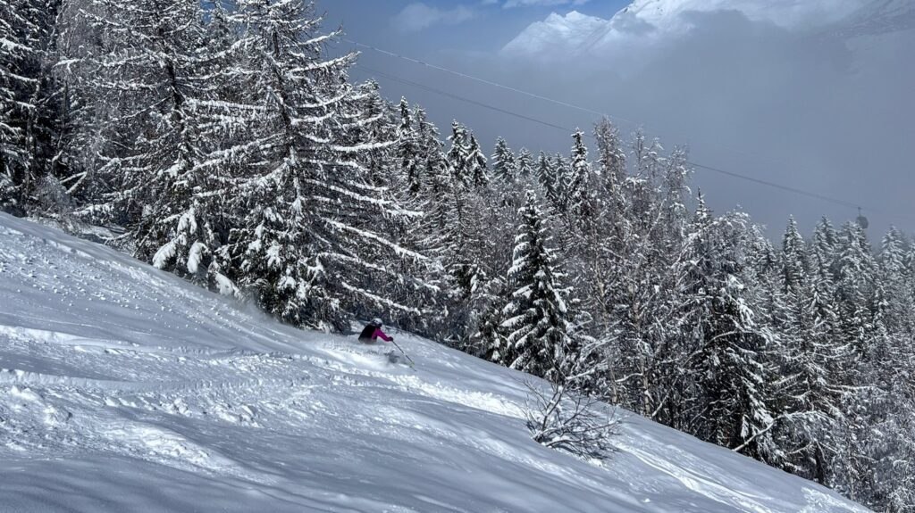 Les Arcs de trem